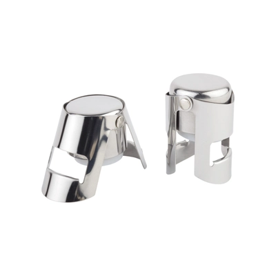 Champagner-Flaschenverschluss Hochglanz-vernickelt _1