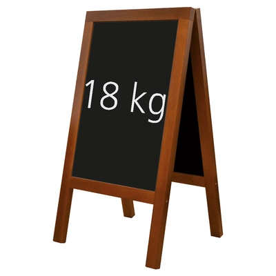 Kreidetafel X-Tra, bed.wetterfest, 120x65 cm, 18kg _2