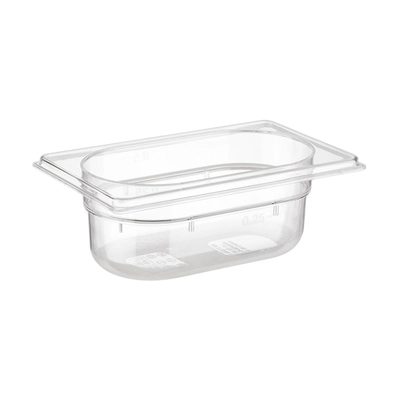 GN 1/9 Basic Behälter Polycarbonat, H: 65 mm, 176 x 108 mm, 0.6 l_1