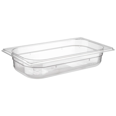 GN 1/3 Basic Behälter Polycarbonat, H: 65 mm, 325 x 176 mm, 2.4 l_1