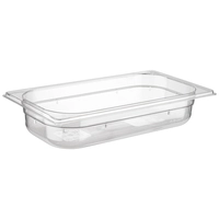 GN 1/3 Basic Behälter Polycarbonat, H: 65 mm, 325 x 176 mm, 2.4 l