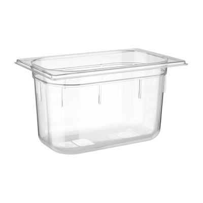 GN 1/4 Basic Behälter Polycarbonat, H: 150 mm, 265 x 162 mm, 3.7 l_1