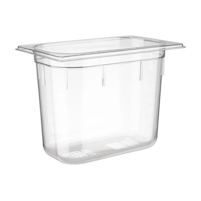 GN 1/4 Basic Behälter Polycarbonat, H: 200 mm, 265 x 162 mm, 5.5 l_1