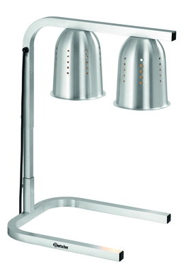 Infrarot Wärmebrücke GN1/1 aus Edelstahl, 550W _1