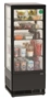 Mini-Kühlvitrine 98L, schwarz, 98 Liter, Türbandung rechts, Steckertyp 12