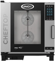 Unox Elektro-Kombidämpfer ChefTop PLUS, 7 x GN 1/1 XEVC-0711-EPRM, links gebandet