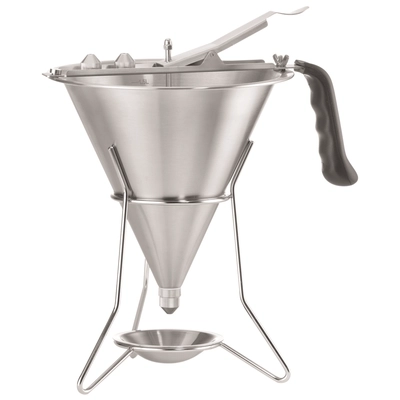 Dosier-Trichter CNS 1.5l, mit 3 Tüllen 2, 4, 6mm inkl. Ständer und Auffangschale_1