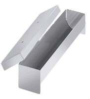 Terrineform mit Deckel, CNS 18/10,26x8x7.5cm Dreieck, spitz_1