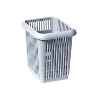 Besteckkorb Silvercup, grau, 10.6x10.6cm, H: 14 cm 