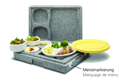 Dinner Max komplett für 4-Gänge mit Beilagenschale _1