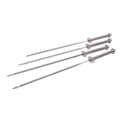 Grillspiess Edelstahl 18/10, Klinge 32 cm, L:45 cm _1