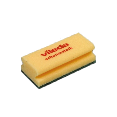 Abwasch-Pad/-Schwamm,, 15 x 7 cm, grün-gelb _1
