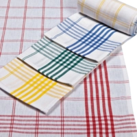 Gläsertücher Halbleinen rot-weiss kariert 48x85cm Neuware immer mit Kurzprogramm 40°C vorwaschen