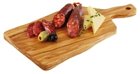 Olive Servierbrett, 25 x 16 cm, H: 1.5 cm Olivenholz_1