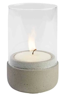 Element Windlicht, Ø 7.5 cm, H: 13 cm Beton_1