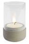 Element Windlicht, Ø 7.5 cm, H: 13 cm Beton