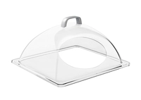 Kuppelhaube Front offen, 33x28 cm,H: 17 cm, GN 1/2 Haube aus SAN_1