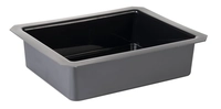 GN Einsatz Superbox, 32.5 x 26.5 cm, H: 8.5 cm Polystyrol, schwarz_1