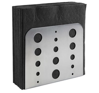 Serviettenhalter, 15 x 4.5 cm, H: 12.5 cm 18/0 Edelstahl, matt poliert_1