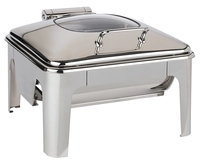Easy Induction Chafing Dish, CNS, GN 2/3, 5.5 L, 42 x 41 cm, H: 30 cm_1