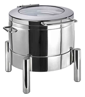 Premium Chafing Dish rund, CNS, 10 L, 47.5 x 45 cm, H: 40 cm_1