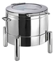 Premium Chafing Dish rund, CNS, 10 L, 47.5 x 45 cm, H: 40 cm