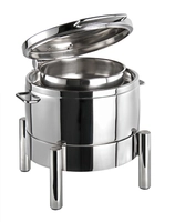 Premium Chafing Dish ronde, inox, 10 L, _1