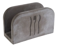 Element Serviettenhalter, 16 x 7.5 cm H: 10 cm Beton                         _1