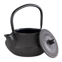 Teekanne Asia, 12.5 x 11 cm, H: 12.5 cm Gusseisen, innen emailliert_1