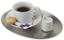 Serviertablett Kaffeehaus, 25.5 x 19.5 cm, H: 2 cm 18/8 Edelstahl, mattiert