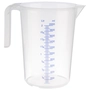 Messbecher, Polypropylen, H: 20.5 cm, 2 L 