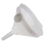 Trichter, Polyethylen, weiss, mit Siebeinsatz Ø 21 cm, H: 22 cm