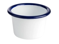 Schale Enamelware, Ø 7 cm, H: 4.5 cm, 0.08l emailliertes Stahlblech_1