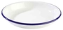 Teller tief Enamelware, Ø 18 cm, H: 3.5 cm emailliertes Stahlblech