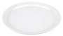 Pure Teller flach, Ø 31 cm,  Melamin, weiss