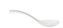 SalatLöffel, 24 x 7 cm, H: 4.5 cm Melamin, weiss