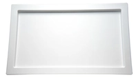 GN 1/1 Tablett Frames, 53 x 32.5 cm, H: 2 cm Melamin, weiss_1