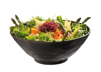 Schale Marone, Ø 19 cm, H: 8 cm, 0.8l Melamin, schwarz_1