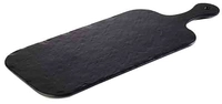 Tablett Slate Rock, 40 x 20 cm, H: 1.5 cm Melamin, schwarz, Schieferlook_1