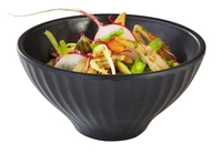 Schale Aiko, Ø 11.5 cm, H: 6 cm Melamin, schwarz, Steinoptik_1