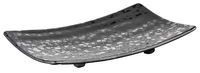Tablett Glamour, 22 x 12 cm, H: 3 cm Melamin, schwarz_1
