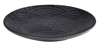 Dark Wave Teller Coupe flach , Ø 14.5 cm, Melamin                       _1