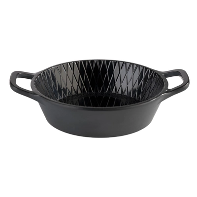 Schale Mini, Ø 8.5 cm, H: 2.5 cm Melamin, schwarz, 0.07 Liter_1