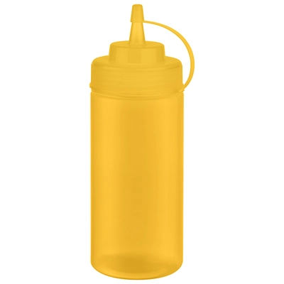 Bouteille verseuse souple, jaune, 7 cm Ø, 490 ml, _1