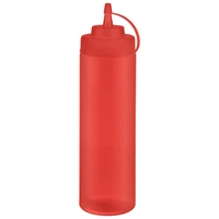 Bouteille verseuse souple, rouge, 7 cm Ø, 760 ml, 